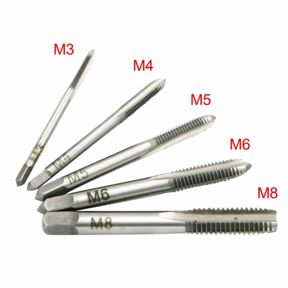 High Speed Steel Thread Spiral Screw Metric Composite Tap Drill Bit Tap