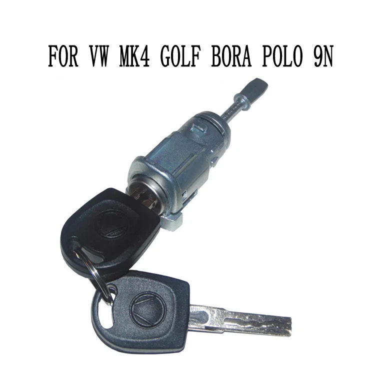 Дверной замок для VW GOLF BORA FOX POLO 9N + 2 ключа 1 ствол передняя правая дверь 2/3 4/5