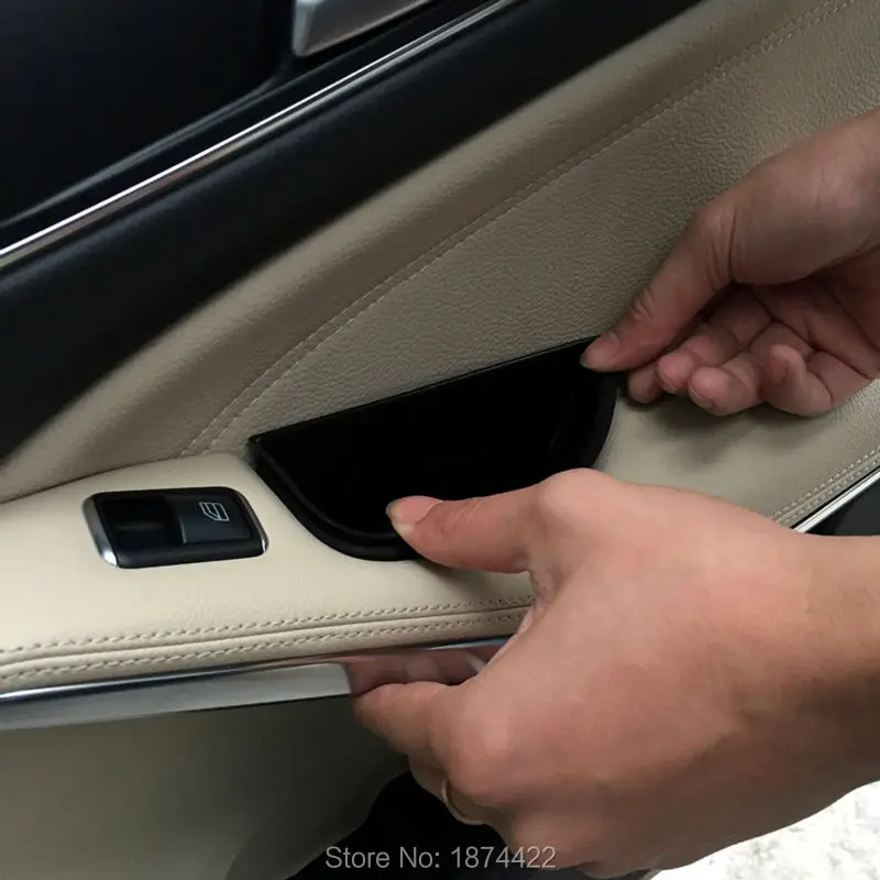 door handle storage box for Mercedes Benz GLA CLA  Class  (6)