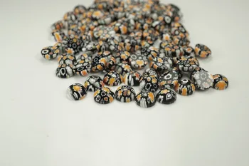 

Round 3.0mm-13mm Flower Glass Gems Glass Beads Glass Stones Synthetic Gemstone Cabochon
