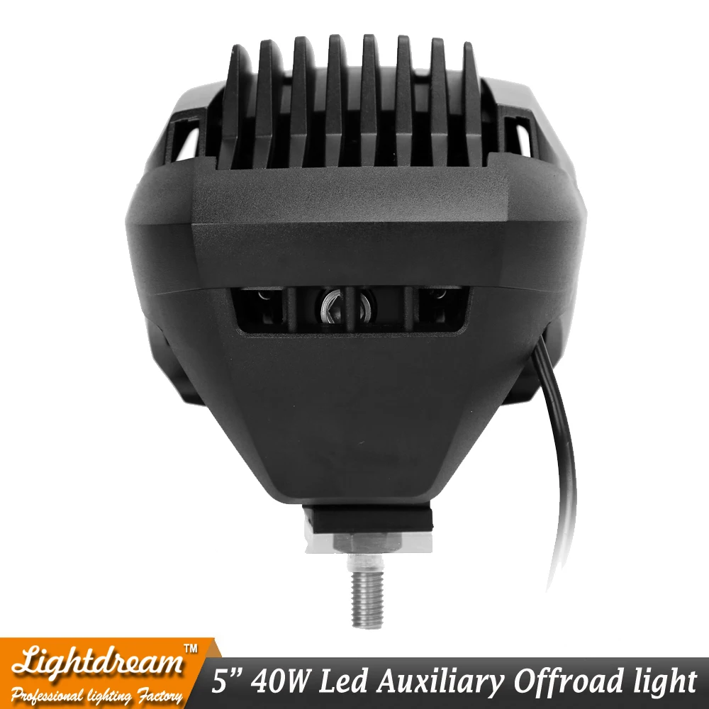 40W led headlight 5inch New Led Driving Light 2016 newest led fog light used for car truck suv atv  - 32772401906