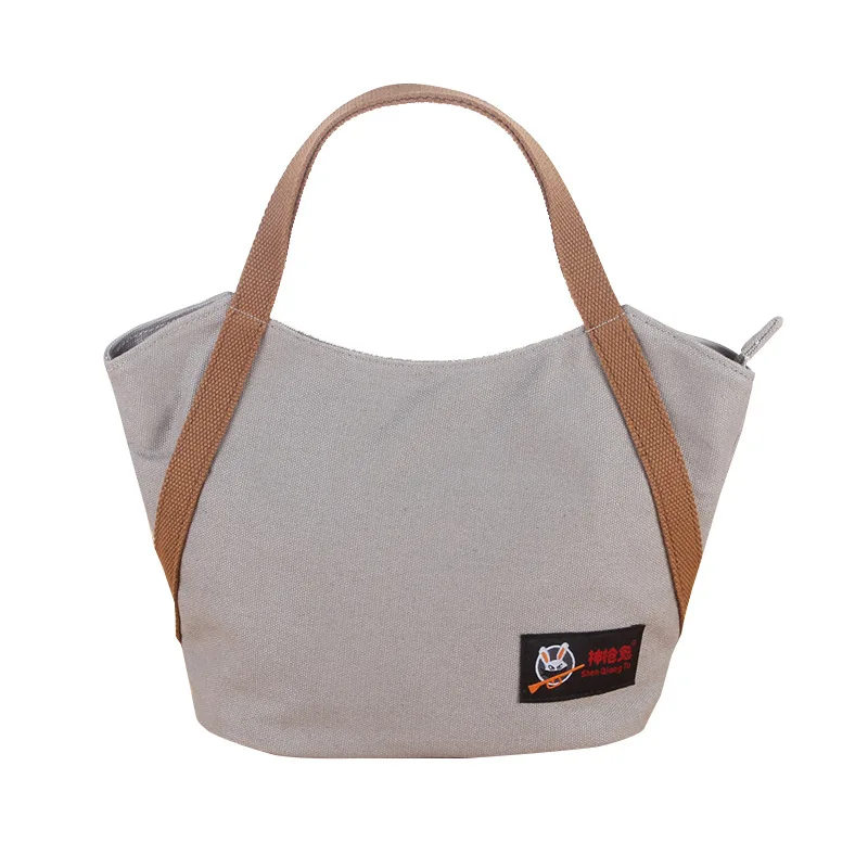 

Mini Bag Ladies Handbag Hit Color Canvas Bag Art Small Fresh Wild Fashion Canvas Bag