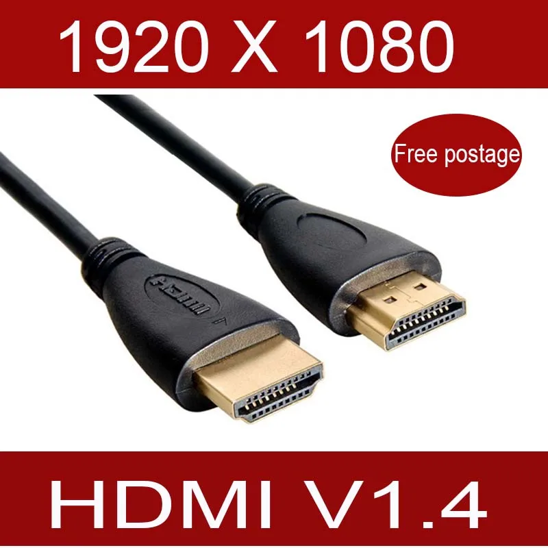 10 قطعة 50 سنتيمتر HDMI كابل HDMI القصير الرصاص v1.4 3D مرئيات ل موزع فصل