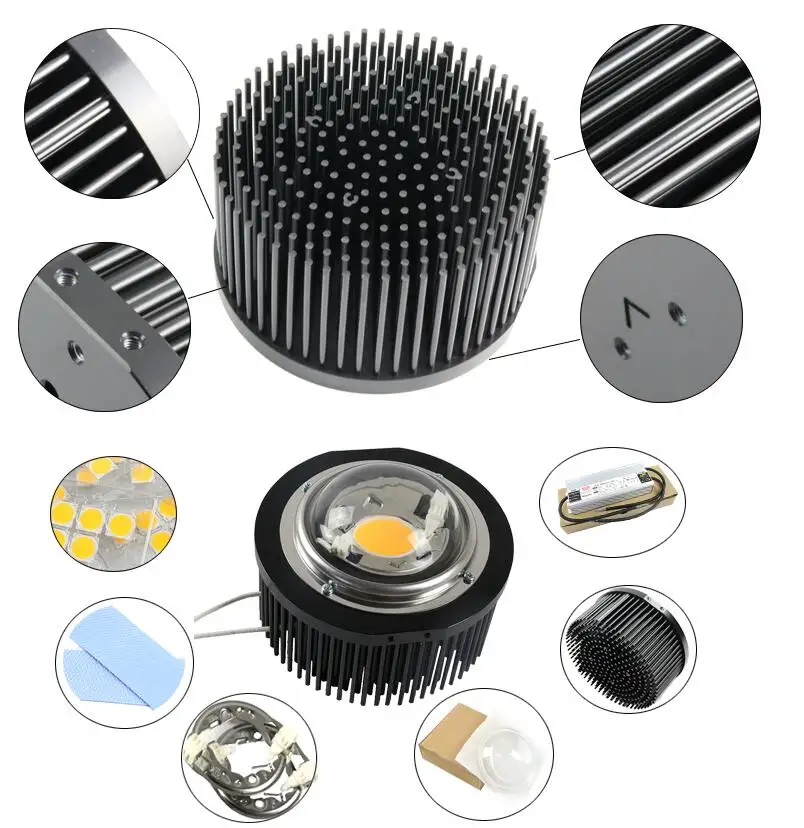 Полный DIY CREE Cob CXB3590 полный спектр светодиодный светильник для выращивания