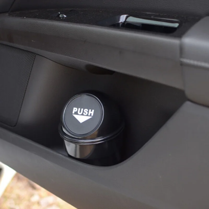 Автомобильный хранение мусора мусорный контейнер/из нержавеющей стали/Ford Focus 2 3 4 Mondeo Fusion Kuga Ecosport Fiesta Сокол край EVOS авто аксессуары