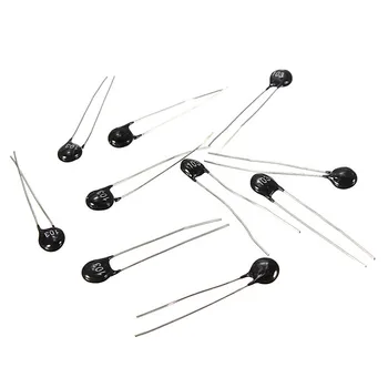 

10pcs NTC MF52-103 3435 Thermistor 10K ohm 3435K 1% Thermal Sensor Resistance Resistor