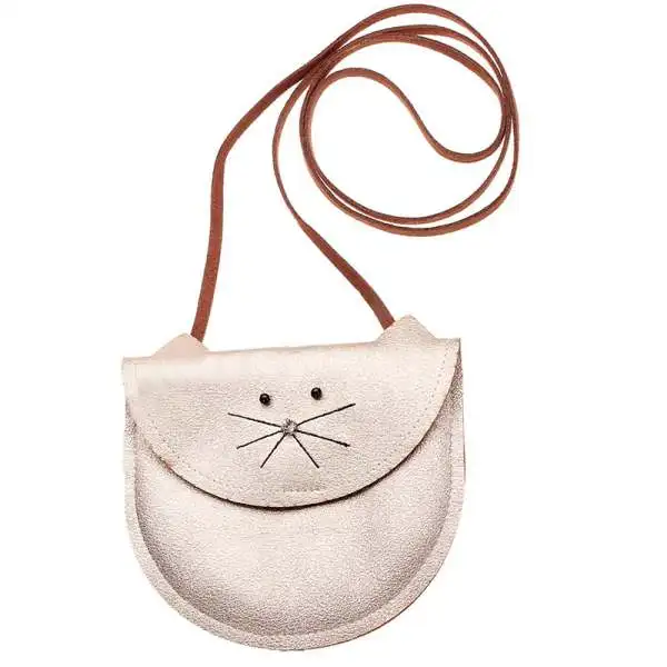 TEXU/Милая Детская сумка через плечо для девочек в форме кошки с изображением котенка; маленькая Детская сумка через плечо; сумка-мессенджер