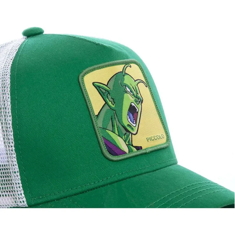 Бренд Piccolo Green Dragon Ball Snapback Кепка хлопковая бейсболка для мужчин и женщин хип хоп папа шляпа Дальнобойщик сетчатая шапка Прямая поставка