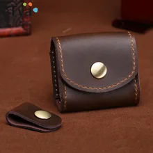 ETya мини модный кошелек для монет, Винтажный Мужской Женский кошелек из натуральной кожи, многофункциональный женский маленький кошелек для монет, карман для ключей, кошельки