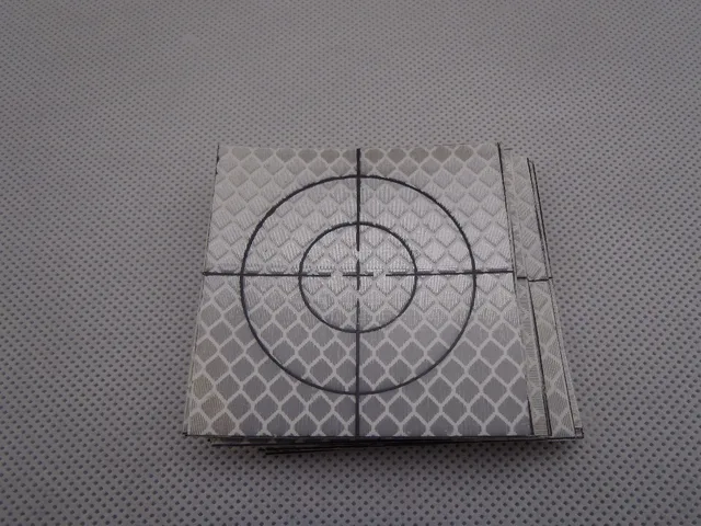 new 1000 pcs reflector sheet 60 x 60mm reflective tape targe for reflective tape sheet