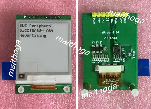 1.54 inch SPI E-Paper E-link LCD Module IL3829 Drive IC 200*200 for Zigbee WiFI Board CC2640 | Электронные компоненты и