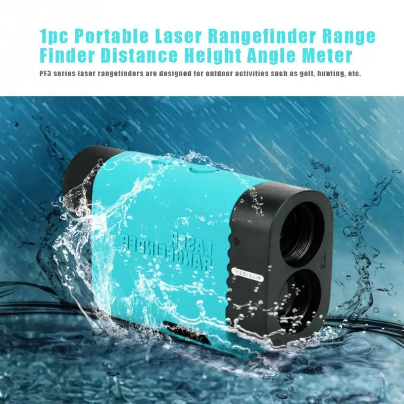 1pc Portable Rangefinder Range Finder With Bag Distance Height Angle