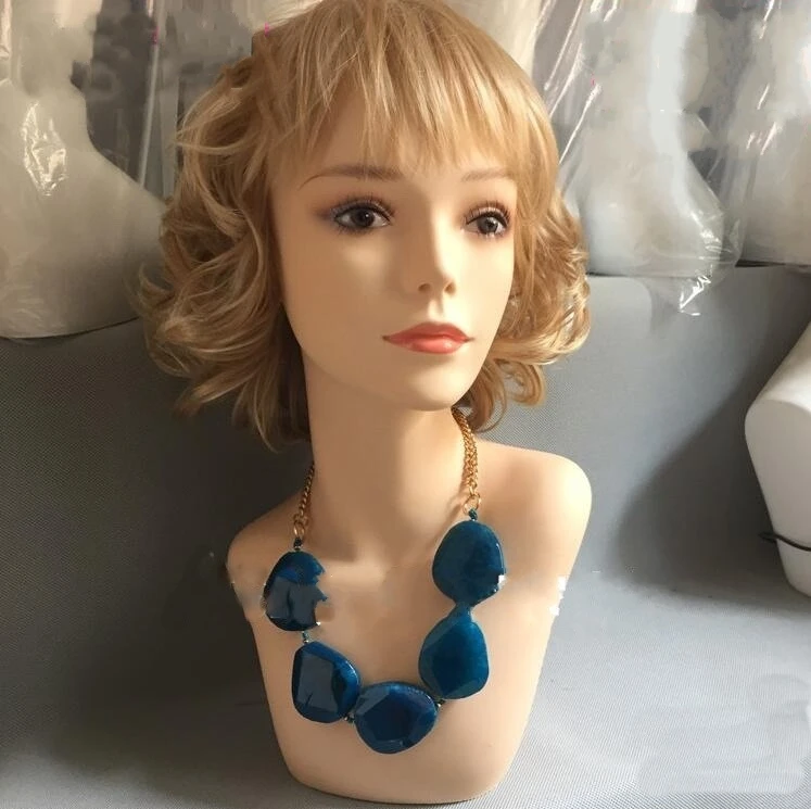 wholesale female wig mannequin head,hat stand,hair wig woman mannequin