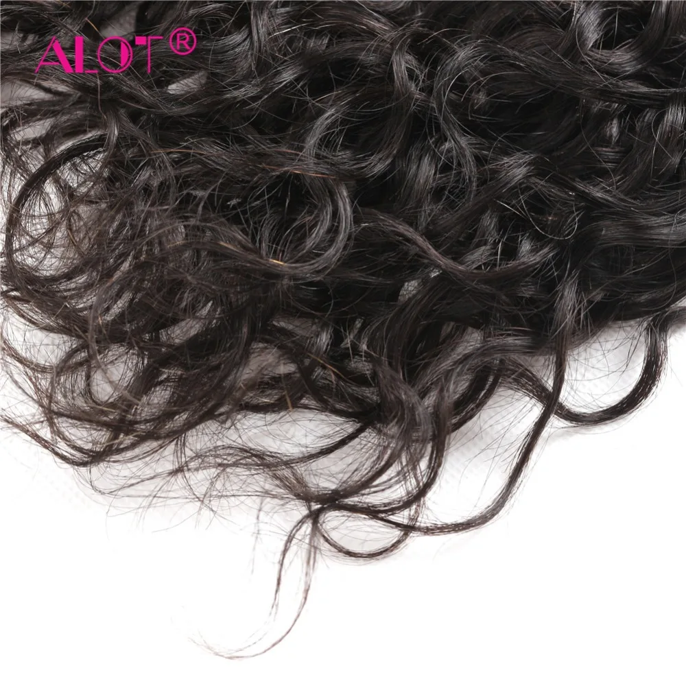 com fechamento do cabelo humano pacotes com