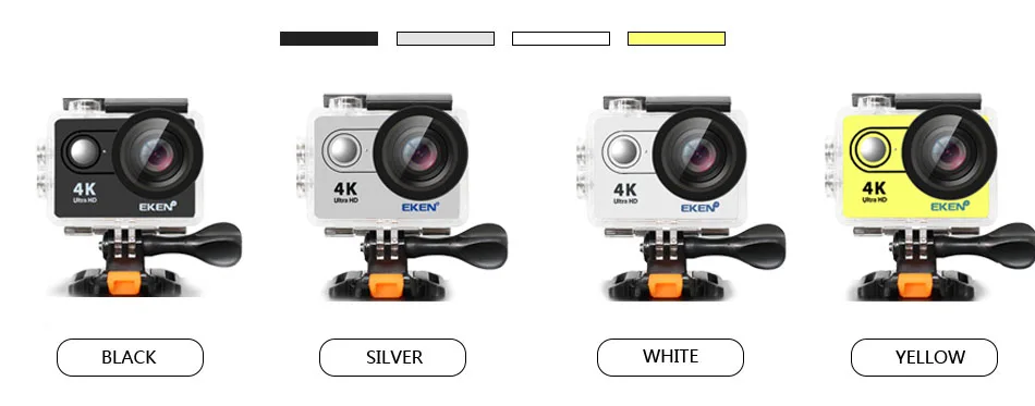 Оригинальная Экшн-камера eken H9/H9R 4K Ultra HD 1080 p/60fps, мини-камера на шлем, WiFi, водонепроницаемая, профессиональная спортивная камера hero 7 yi 4k