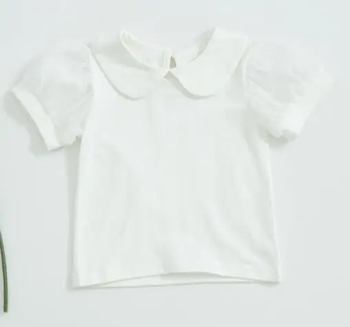 White t-shirt Детские летние комбинезоны треугольник Принцесса слинг ползать одежда Детский комбинезон Вишневый принт Детские Боди есть шляпа Одежда для новорожденных - Цвет: White t-shirt