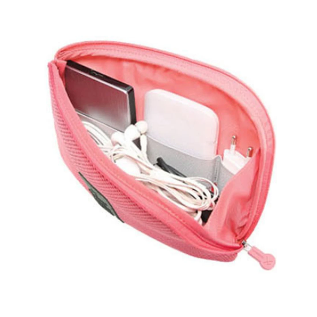 HIPSTEEN متعددة الوظائف للصدمات السفر حقيبة التخزين الرقمية كابل بيانات سماعة حامل المنظم