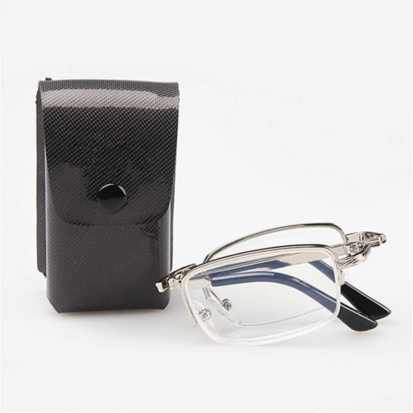 UVLAIK Folding Reading Glasses Men Women Presbyopic Glasses High