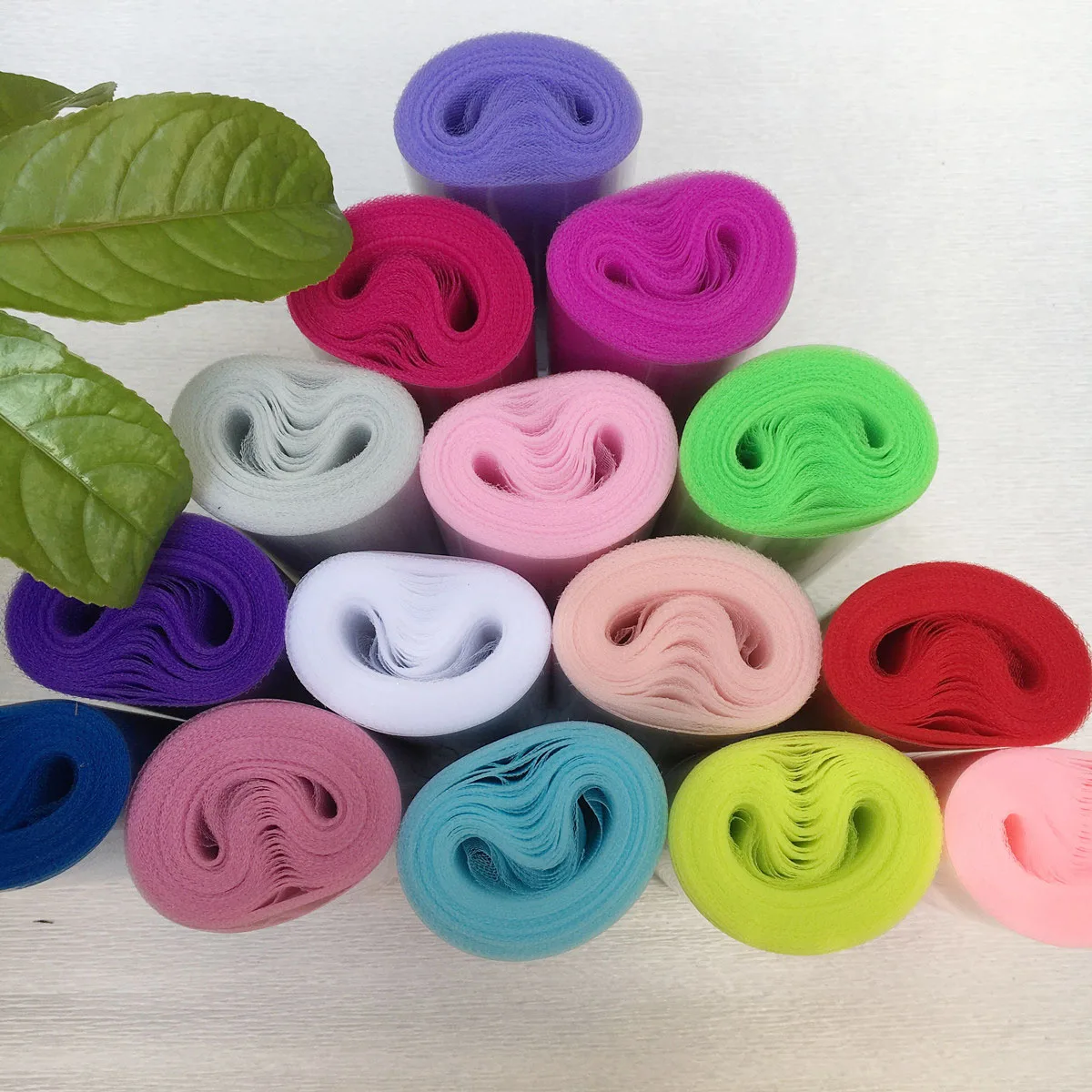 

Baby Shower Tulle Roll Fabric Birthday Party Decorations Kids Wedding Decoration Sewing Organza Tutu Skirt Accessories 15cm 22m.