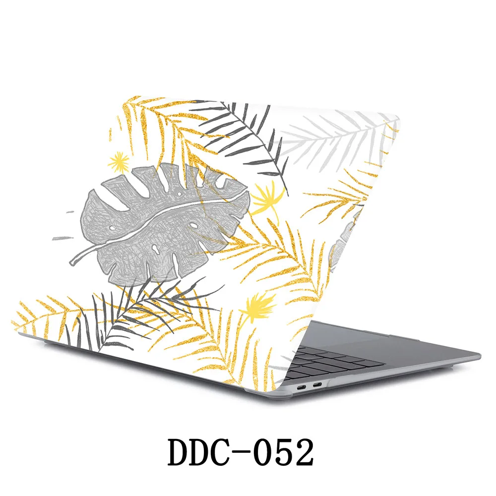 DEETHX, чехол для ноутбука Macbook Pro retina Air series 11 12 13 15, для Mac book pro 13,3 15,4 дюйма с сенсорной панелью - Цвет: 52--DDC