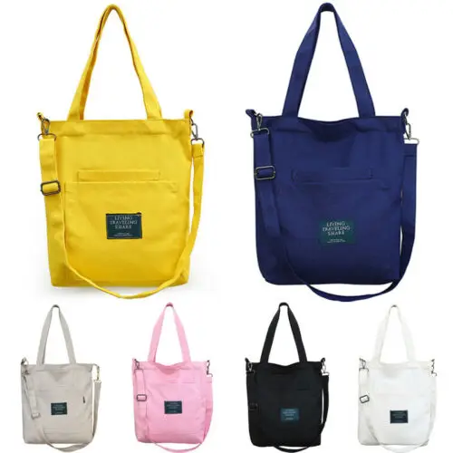 

2019 Fashion Women Canvas Hobo Handbag Shoulder Bag Tote Purse Travel Large Messenger Organizer Storage Pouch Toiletry