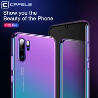 pro mobile phone CAFELE Case For Huawei P30 Pro Cover Luxury Aurora Gradient Color Case For Huawei P30 Pro Hard PC Mobile Phone Case (2)