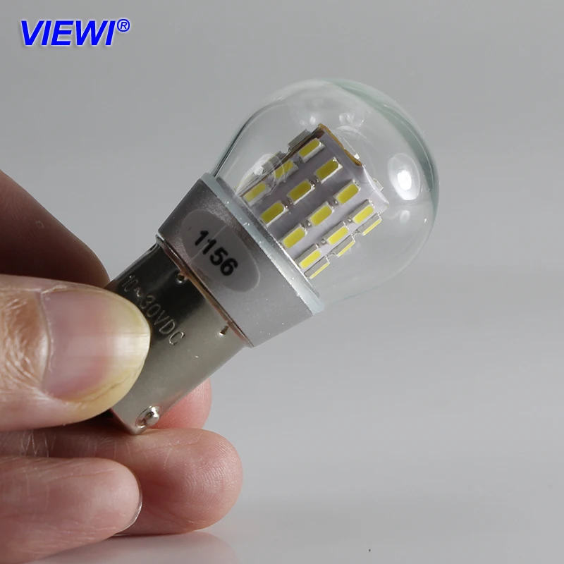 

Viewi 4X p21w bulb led 1156 BA15S 1157 BAY15D Dc 12 24 volt red yellow warm white Turn Signal Light 4W brake Reversing lights