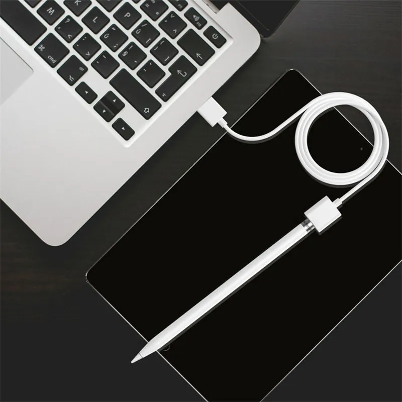 2 в 1 зарядное устройство для iPhone X Xr Xs Max зарядный кабель Apple Pencil адаптер Шнур iPad