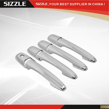 

for Mazda 3 2004-2009/ Mercury/Lincoln Triple Chrome Plated ABS Plastic 4 Door Handle Cover No PSKH