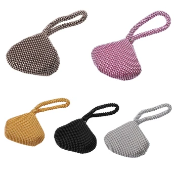 

THINKTHENDO Women Lady Handbag Evening Bag Elegant Mini Aluminum Shoulder Bag Party Clutch Change Purse