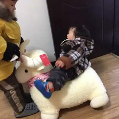 cute sheep plush toy giant animal sheep doll kawaii alpaca dolls  accompanying toys pillow for girl gift decoration DY50665 (13)
