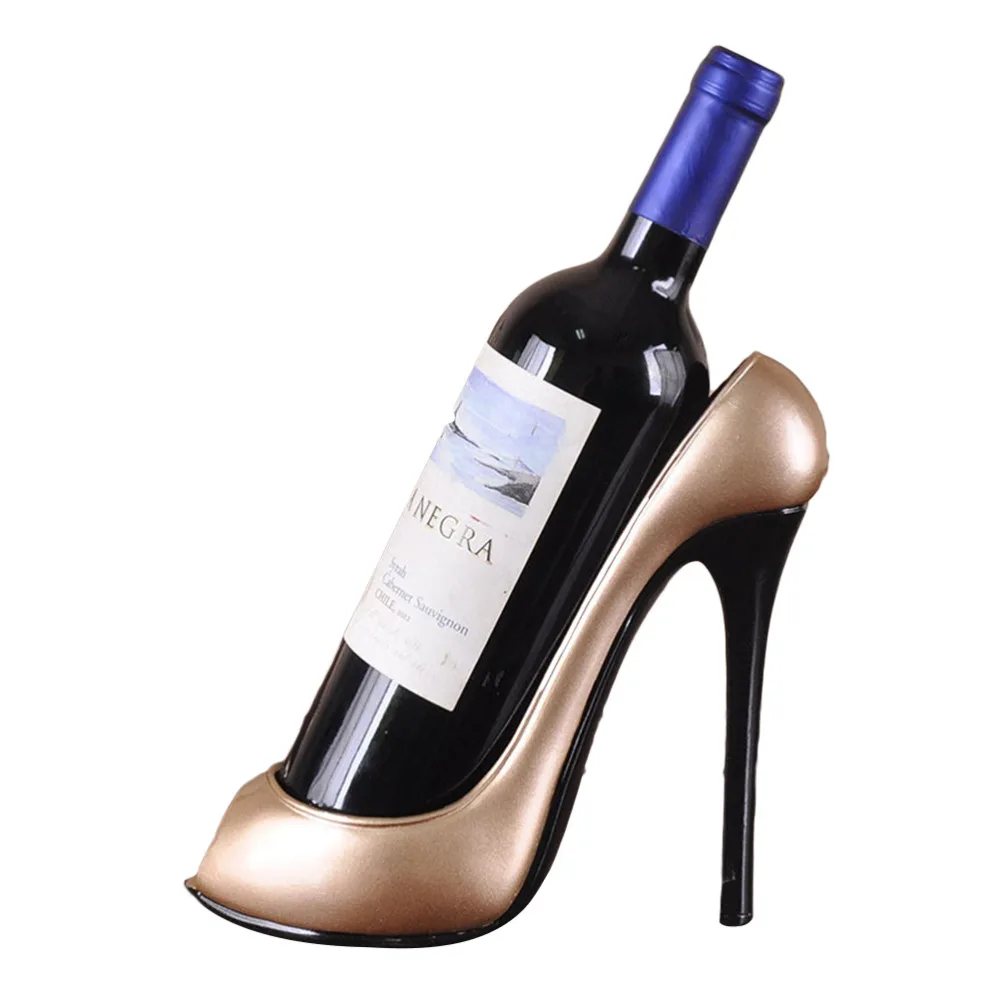 Buy High Heel Shoe Wine Rack Resin Bottle