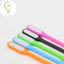 1 Шт. 5 Цветов Гибкая USB LED Night light Настольная Книга лампа для чтения Кемпинг Ночник Для ПК Мобильный Мощность Заряда Ноутбук компьютер