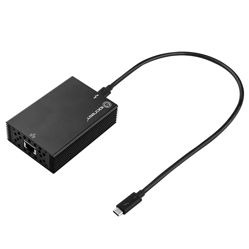 USB C адаптера Ethernet USB3.1 Тип-C Thunderbolt 3 сетевой карты RJ45 Lan Intel Чипсет 10 Gigabit Ethernet для Windows Mac OS