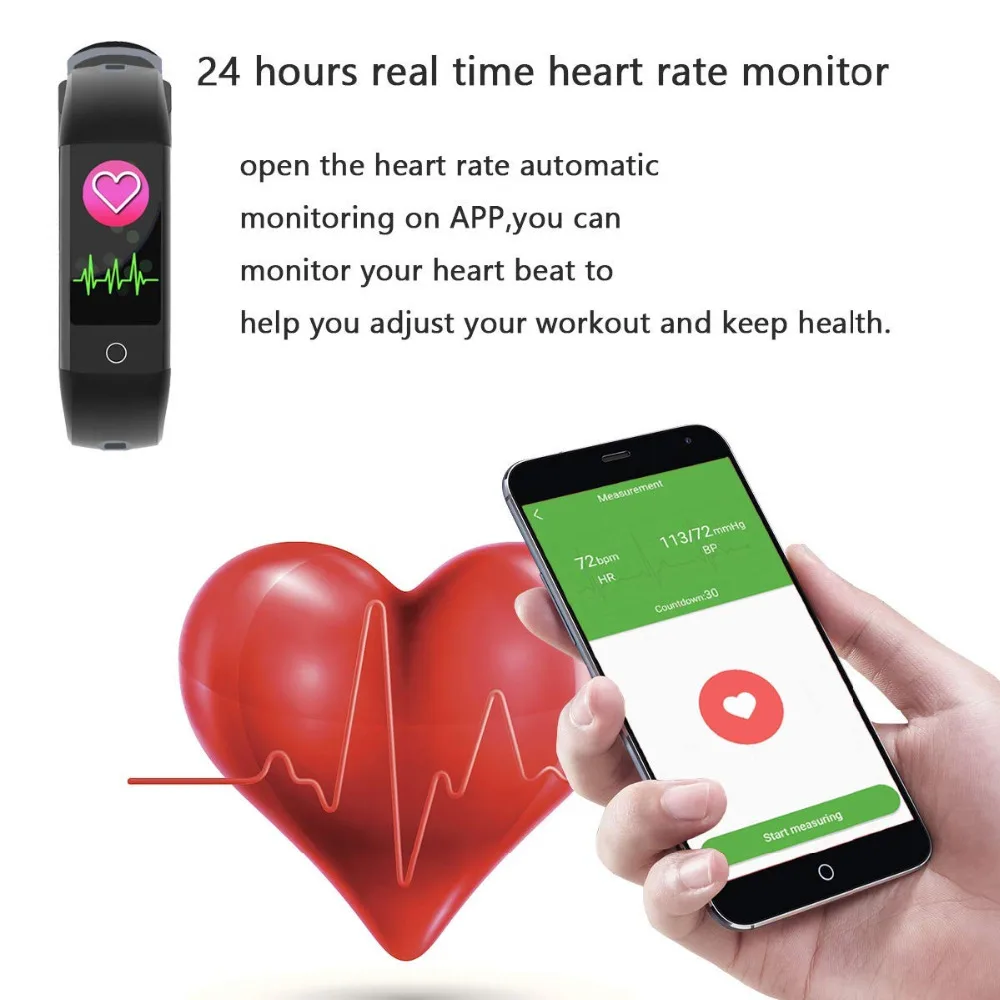 Sograce D16 Smart Bracelet Women Activity Fitness Tracker Heart Rate Monitor Blood Pressure IP67 Waterproof Smart Wristband Sograce D16 Smart Bracelet Women Activity Fitness Tracker Heart Rate Monitor Blood Pressure IP67 Waterproof Smart Wristband