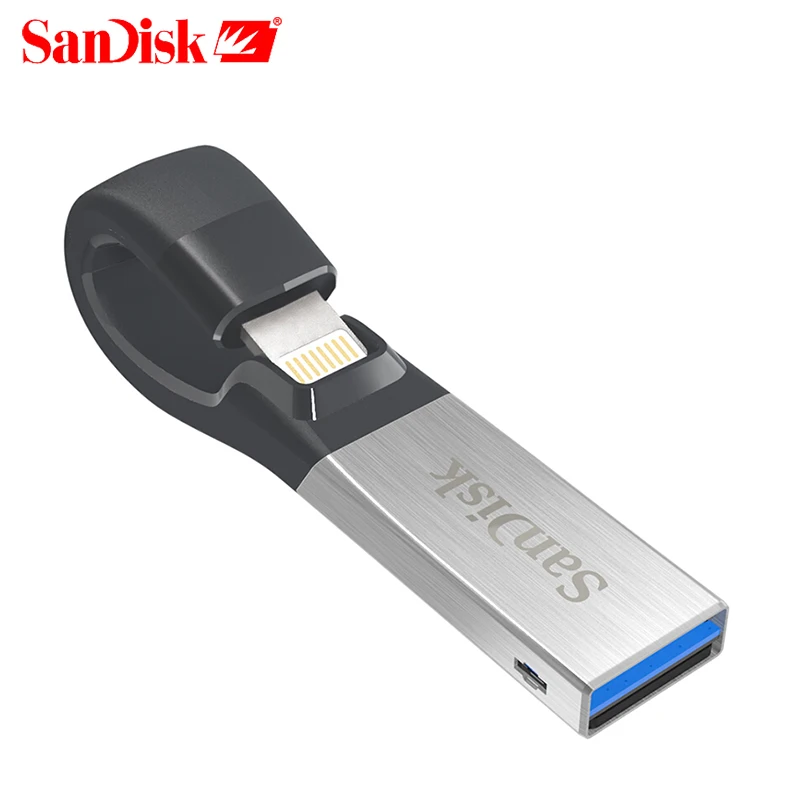 

SanDisk USB Flash Drive 64GB 32GB OTG USB3.0 SDIX30N Pen Drives lightning USB Stick pendrive for iPhone iPad iPod APPLE MFi