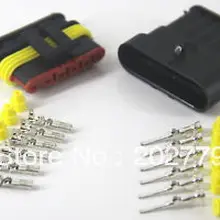 Longyue 10 комплект 6 способ женский+ мужской герметичный водонепроницаемый/погодостойкий, герметичный комплект электрических разъемов-кабель провода