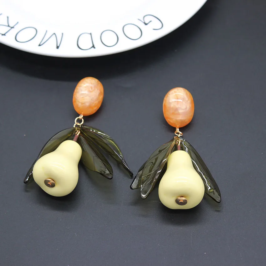 Серьги-гвоздики Newleaves, роскошные вечерние серьги в стиле барокко, 584