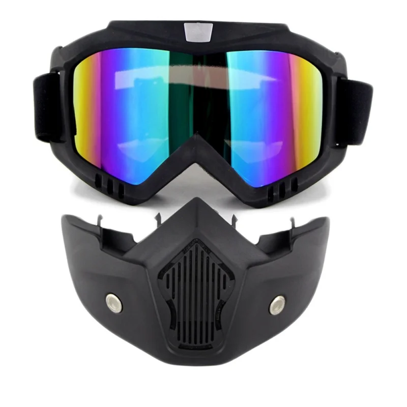 Professional Retro Motorcycle helmet Goggle Mask Vintave mask open face