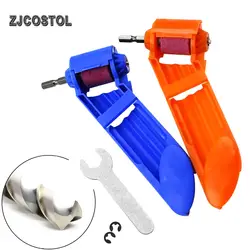 ZJCOSTOL, 1 комплект в партии, 2-12,5 мм Портативный Точило для головки сверла шлифовальный круг корундовый Точило для головки сверла титановая