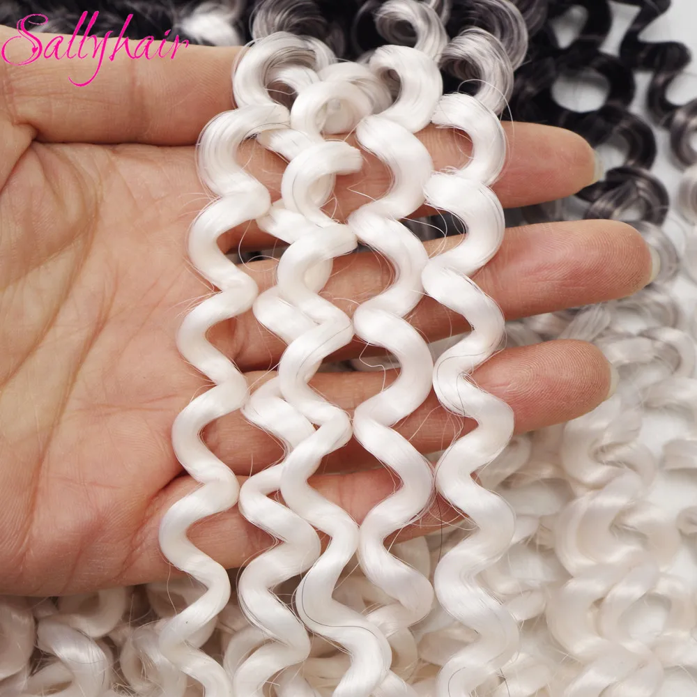 Sallyhair Water Wave Omber Braiding Hair Extension (29)