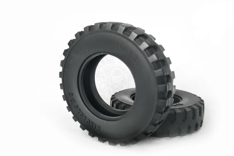 1PCS KKRC CA10 Wheel Tyre 84mm Rubber Tires 1.75 Inch Tyre