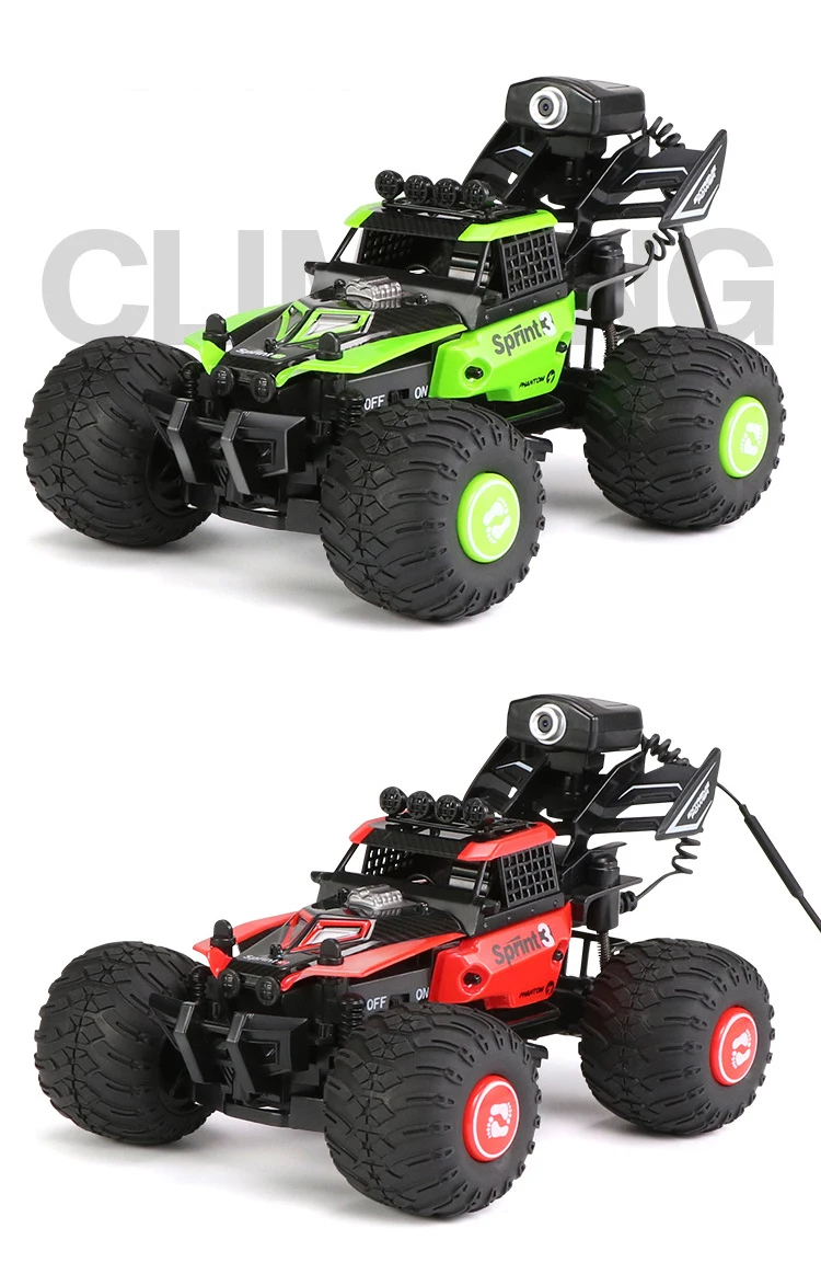 Global Drone RC Car Machine on the Radio with 0.3MP WiFi Camera Off-road Remote Control Cars for Boys Climbing RC Car