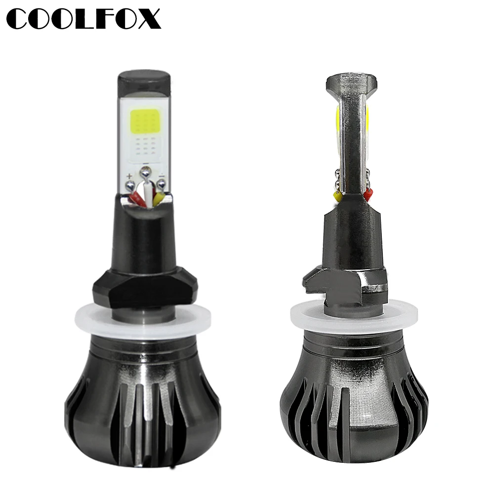 Dual Colors 880 LED Fog Light Lamp for Trucks Cars Bulbs DRL Daytime