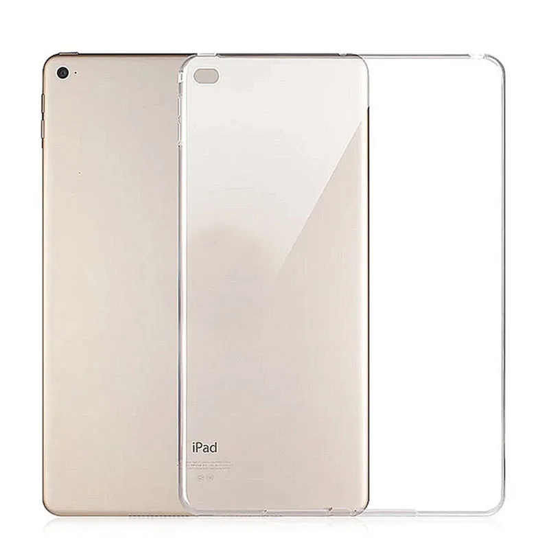 Силиконовый чехол для нового iPad 9 7 2020 Новый мини 1 2 3 4 прозрачный Мягкая Задняя