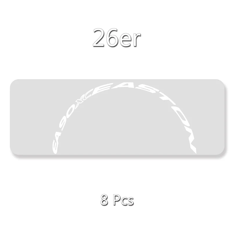 EA90XC Набор для обода колеса наклейки/наклейки горного велосипеда/велогонка велосипеда для 26/27. 5/29 дюймов MTB DH - Цвет: 26er White