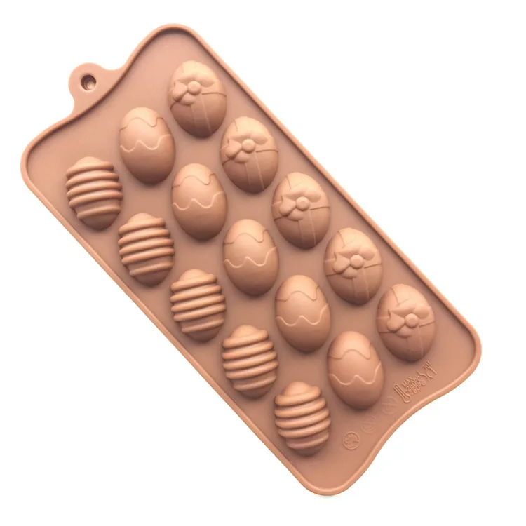 Silicone chocolate mold