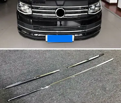 

Front Bottom Grill Grid Grille Cover 3pcs For VW Transporter T6 Caravelle 16-18