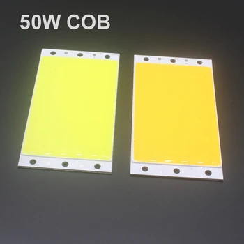 

10pcs 15W 94X50MM 9450 White/Warm White COB LED Panel Strip Lights DC12-24V F DIY car lamps