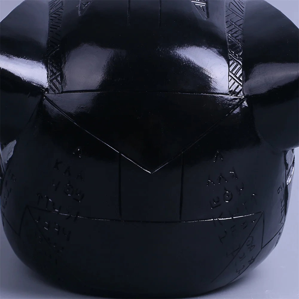 High Quality 2018 Avengers Infinity War Black Panther T'Challa Helmet Mask Costume Mask Halloween Cosplay man PVC (3)